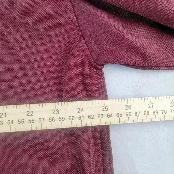 Red Vented Ping 1/4 Zip Golf Pullover Sz M  (XL) - Picture 7 of 8